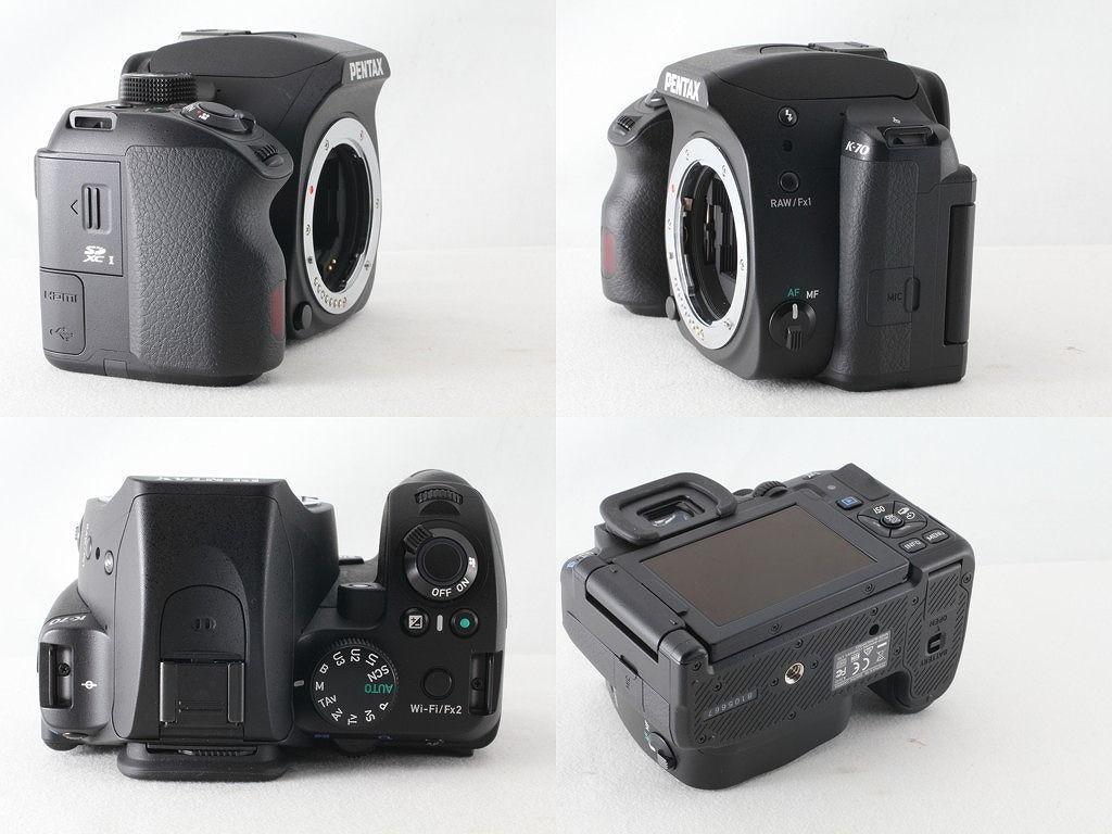 ショット数2,411回】PENTAX K-70 ボディ ブラック PENTAX K-70 ボディ