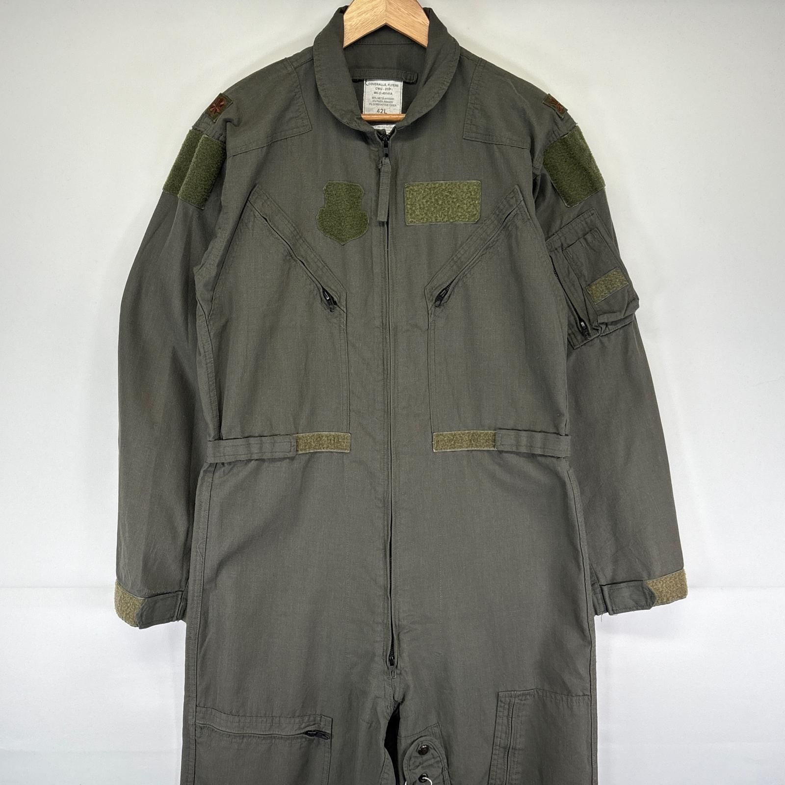 古着 ミリタリー 長袖つなぎ CWU 27P オールインワン ジャンプ