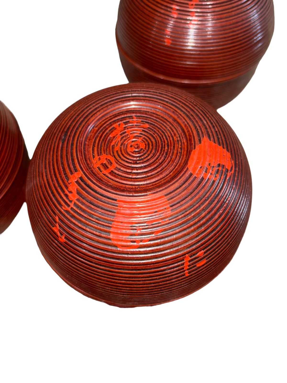 希少! 5客セット 信玄弁当箱 輪島塗 漆器 重箱 3段重箱 共箱