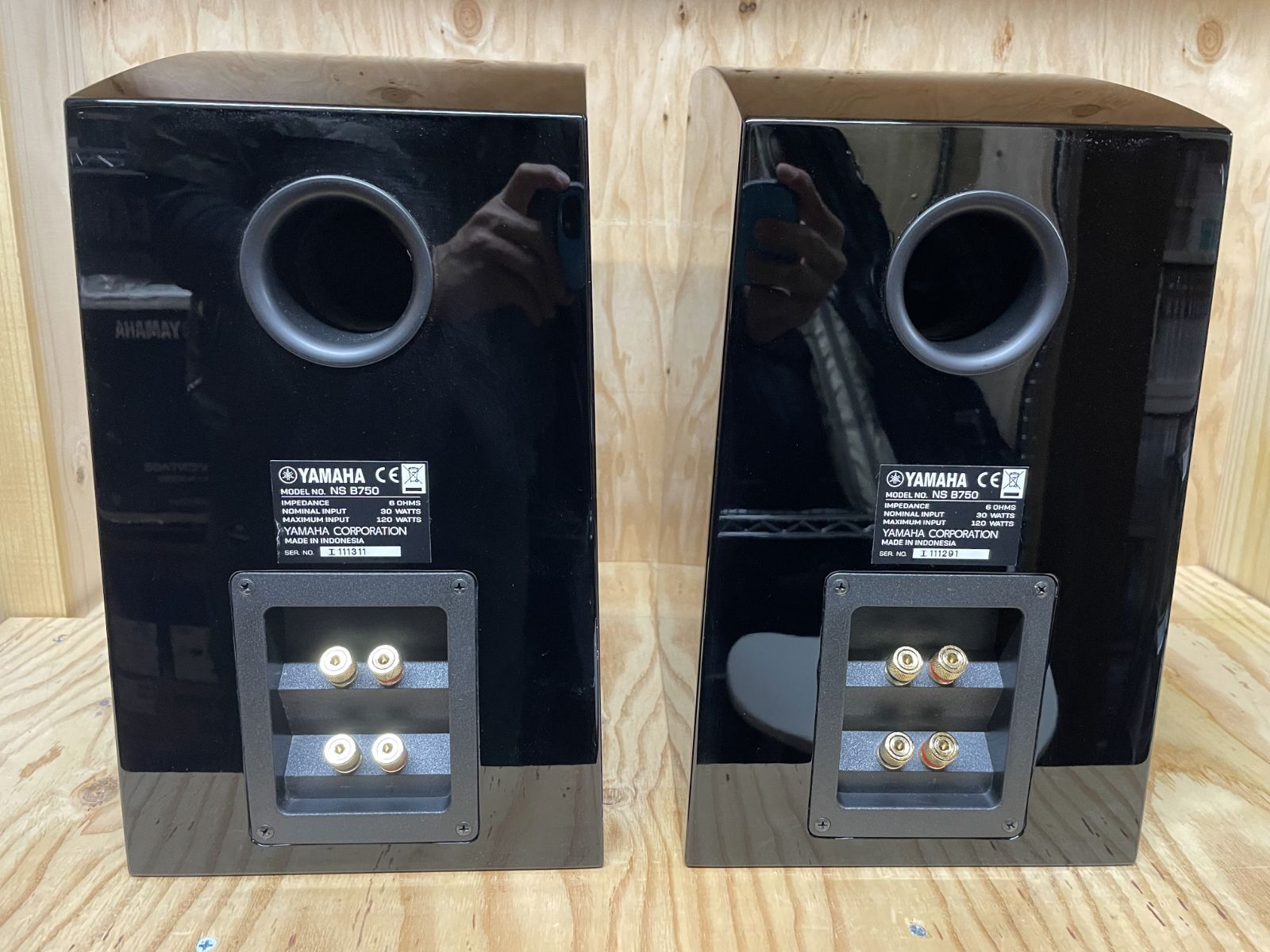 【ジャンク】YAMAHA NS-B750 ペア ヤマハ YAMAHA NS-B750 スピーカー ペア @39075 / 中古