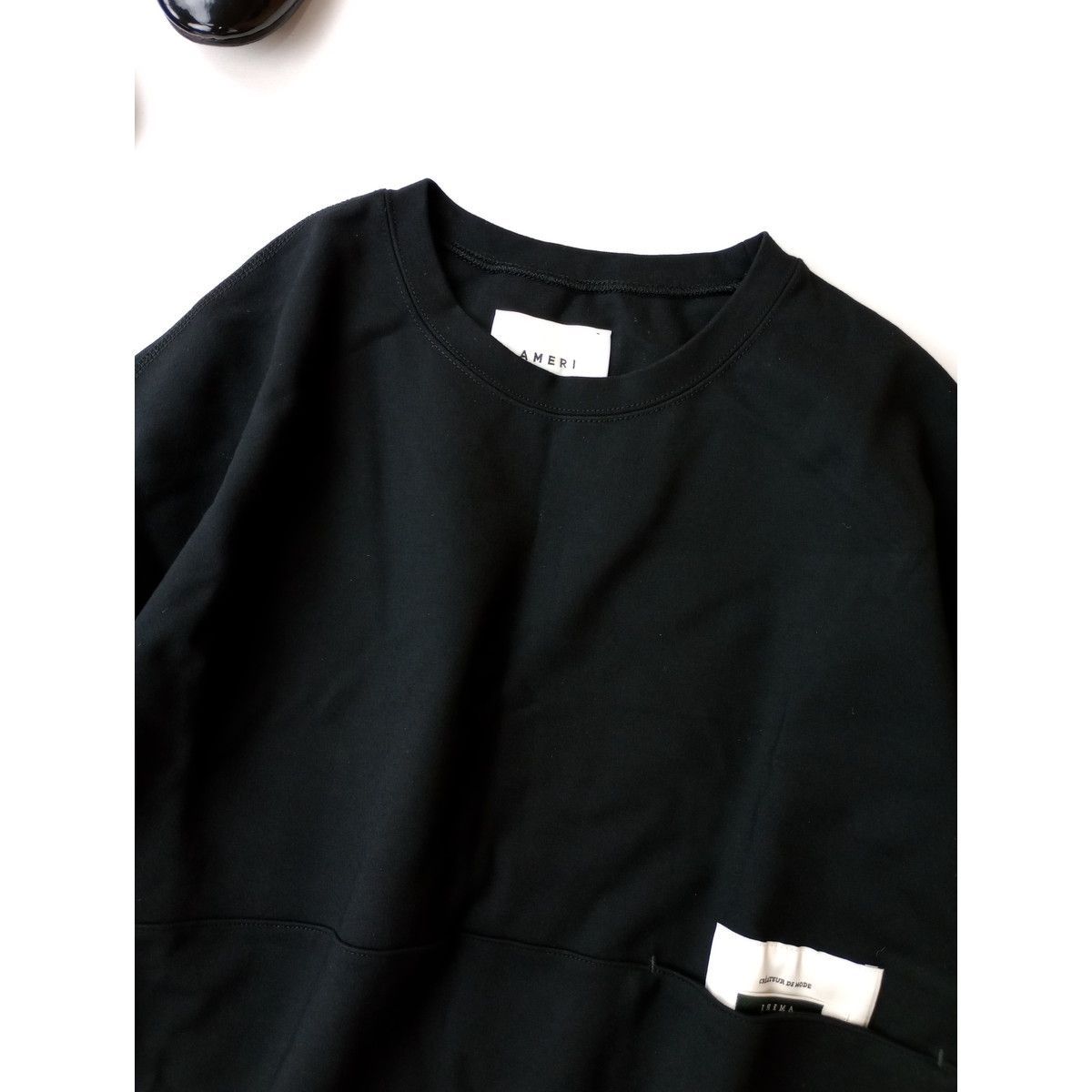 レディース【明日まで】AMERI SEAM POCKET BIG TEE - Tシャツ(半袖/袖なし)