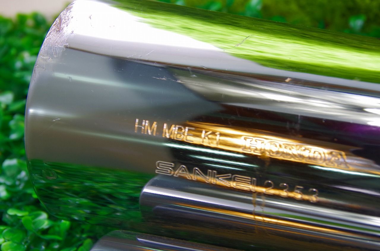 ホンダ CB400Four NC36 純正 フルエキマフラー 4本出し MBE K1 ガリキズ多 BRIGHTFACE_UK