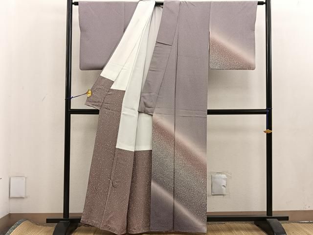 平和屋着物□訪問着 霞文 暈し染め 正絹 逸品 BAAU5976mz 平和屋