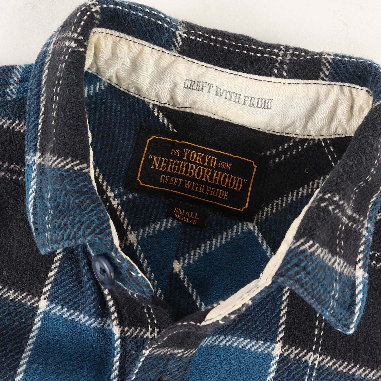 Neighborhood チェック シャツ | グリーン | FARFETCH JP NEIGHBORHOOD