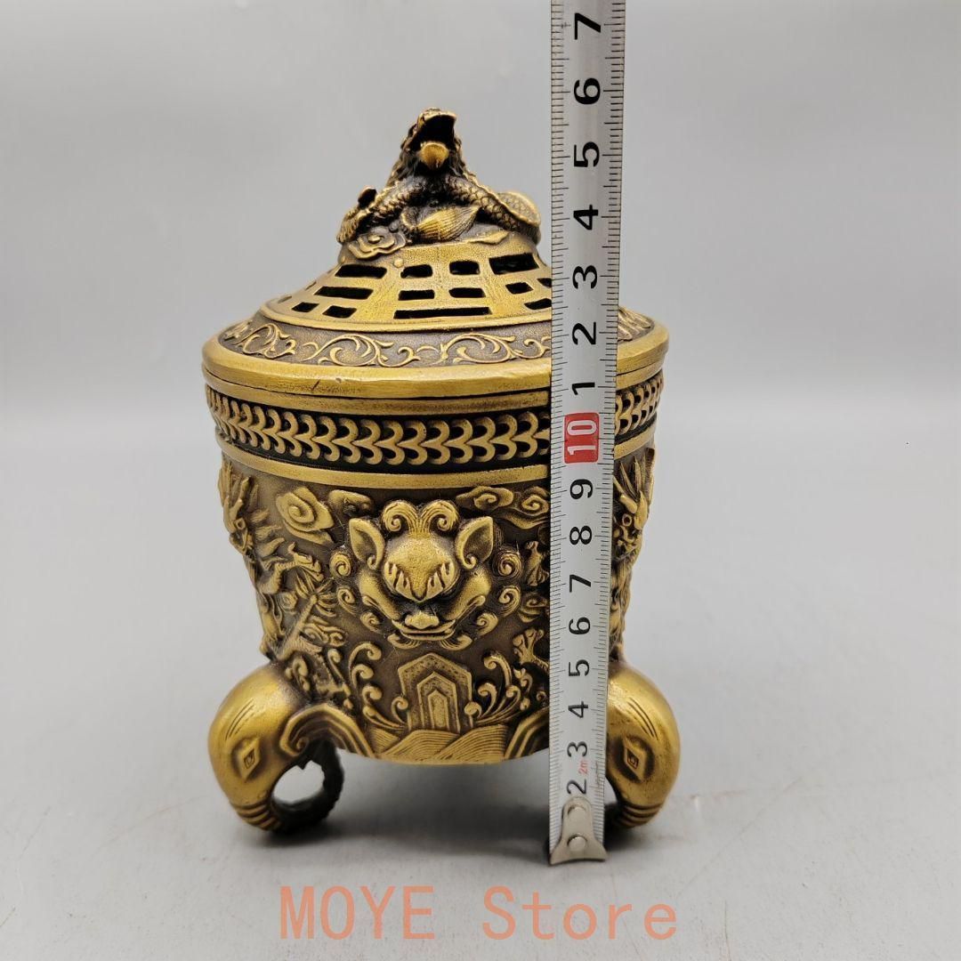 ひょうたん香炉 銅器 文房具 茶道具 重厚 極細工 装飾品 工芸品 美術品 置物 ひょうたん香炉 銅器 文房具 茶道具 重厚 極細工 工芸品 美術品 置物