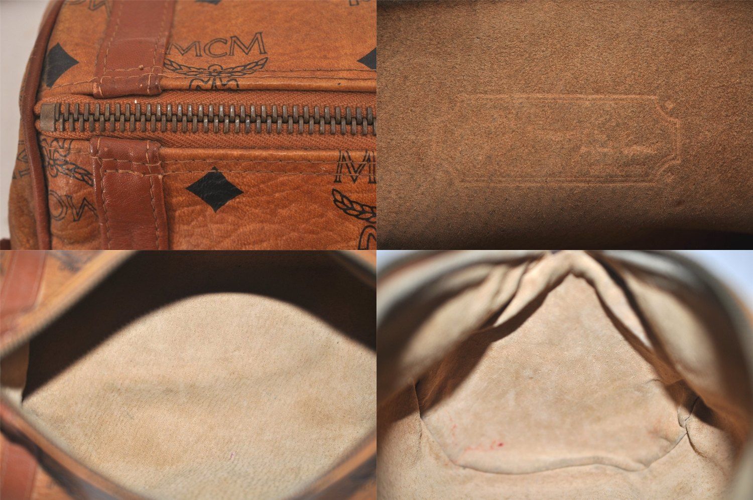MCM MCM ヴィンテージ ヴィセトス レザー ショルダークロス