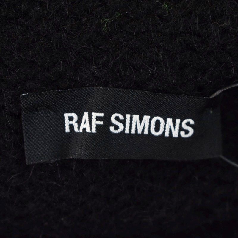 ラフシモンズ RAF SIMONS 21AW Vintage knit sweater with contrasting