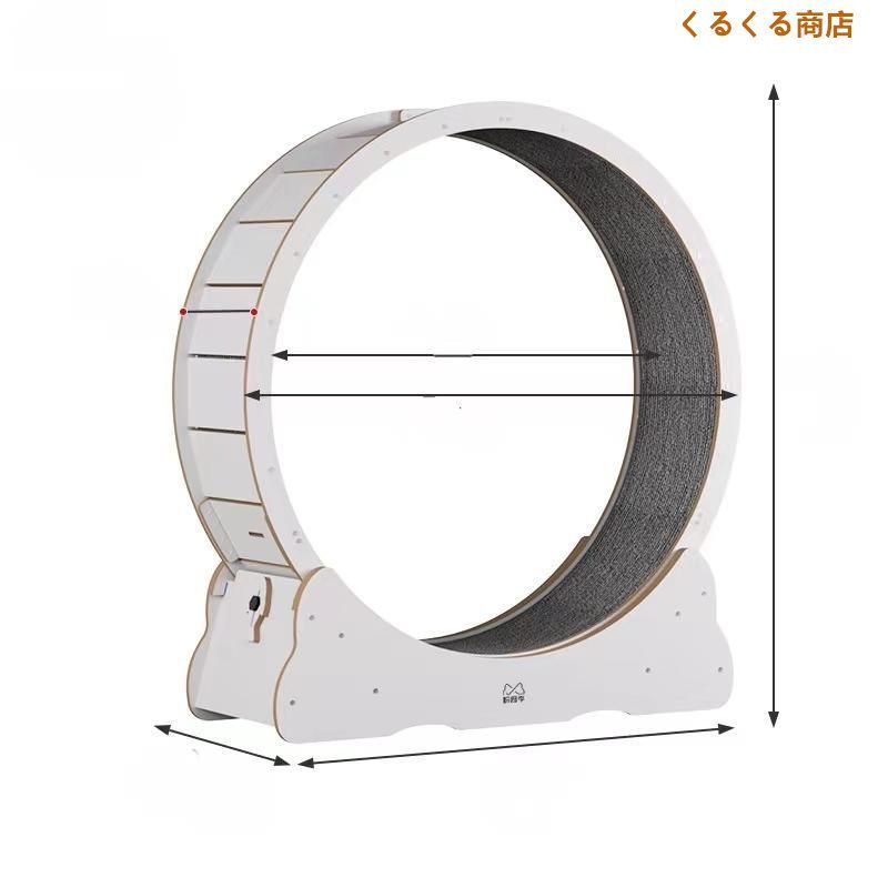 改良版 Ｌ 5-7.5KG 猫 トレッドミル キャット ホイール キャット運動 鍛錬 ローラー ルームランナー 回し車 観覧車 ランニングホイール ペット省スペー