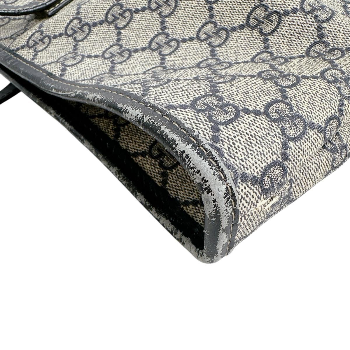 グッチ 211120 GGスプリーム トートバッグ トートバッグ GUCCI グレー 