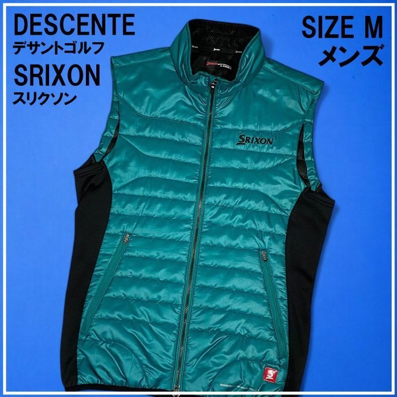 DESCENTE デサント SRIXON スリクソン 切替 中綿ベスト M - メルカリ