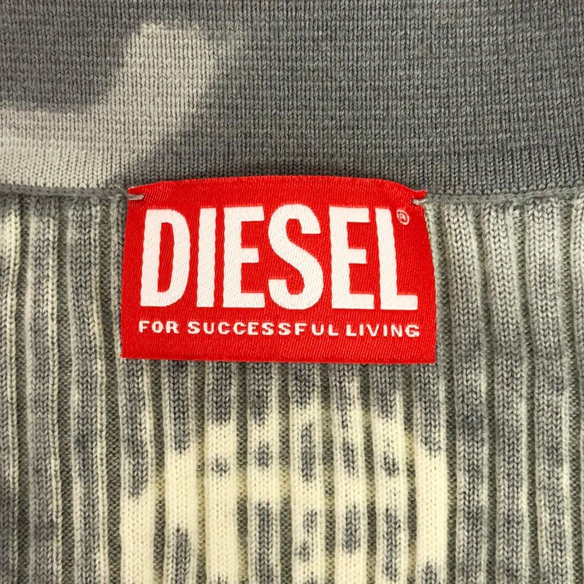 DIESEL ディーゼル 24SS M-BRIANA カモフラージュニットトップス