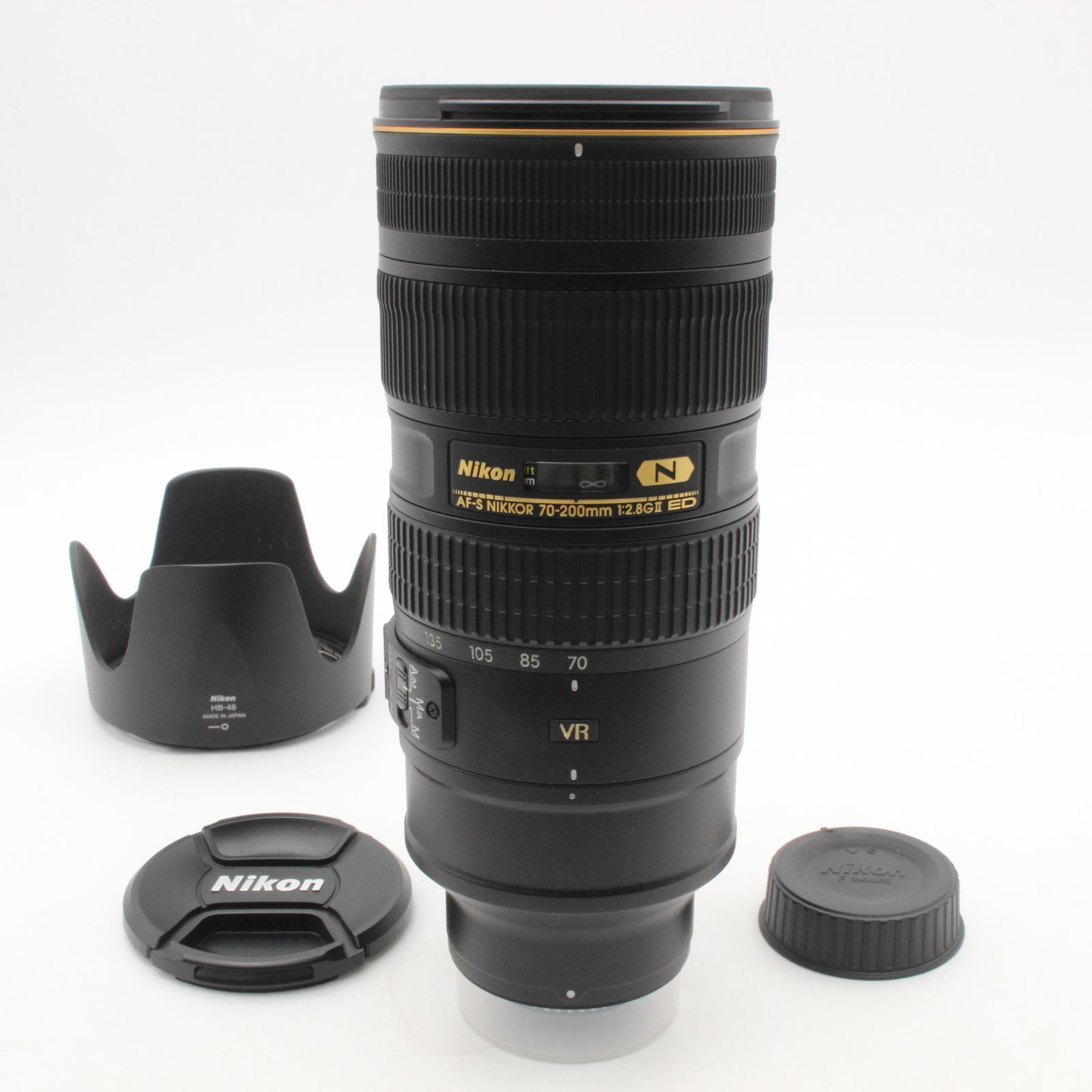 Nikon ニコン AF-S NIKKOR 70-200mm f2.8 G II ED VR フード付き 88035