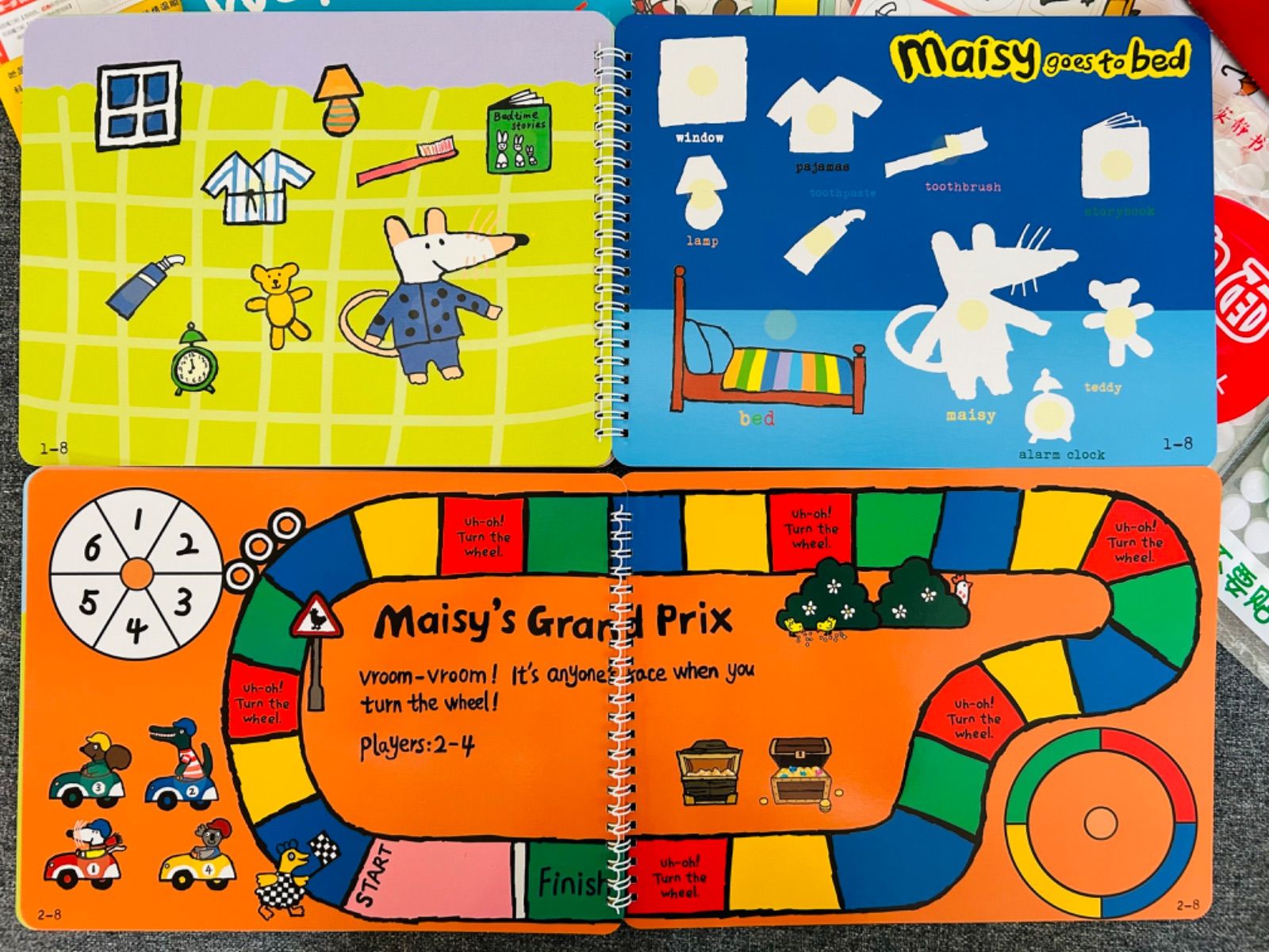 メイシーちゃん quiet book 4冊 マイヤペン対応 busy book