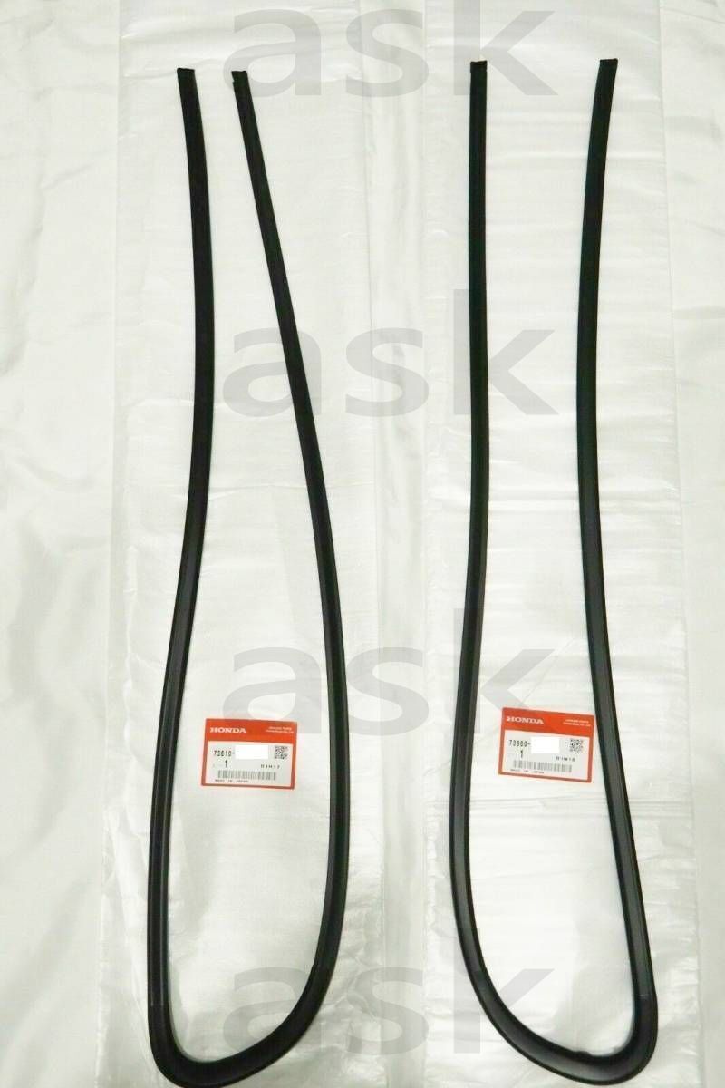 ☆新品 未使用 HONDA CR-X EF6, EF7, EF8用 クォーター ガラス モール 