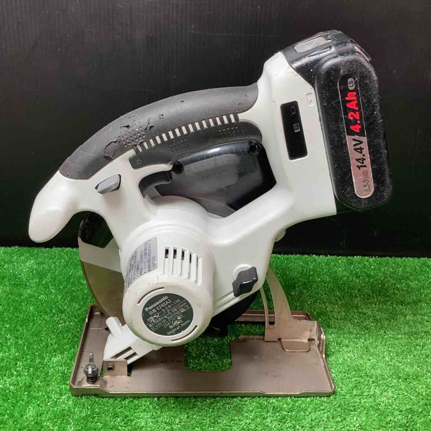 パナソニック Panasonic コードレスチップソーカッター EZ45A2X-H 本体 グレー 14.4V4.2Ahバッテリー付 岩槻店