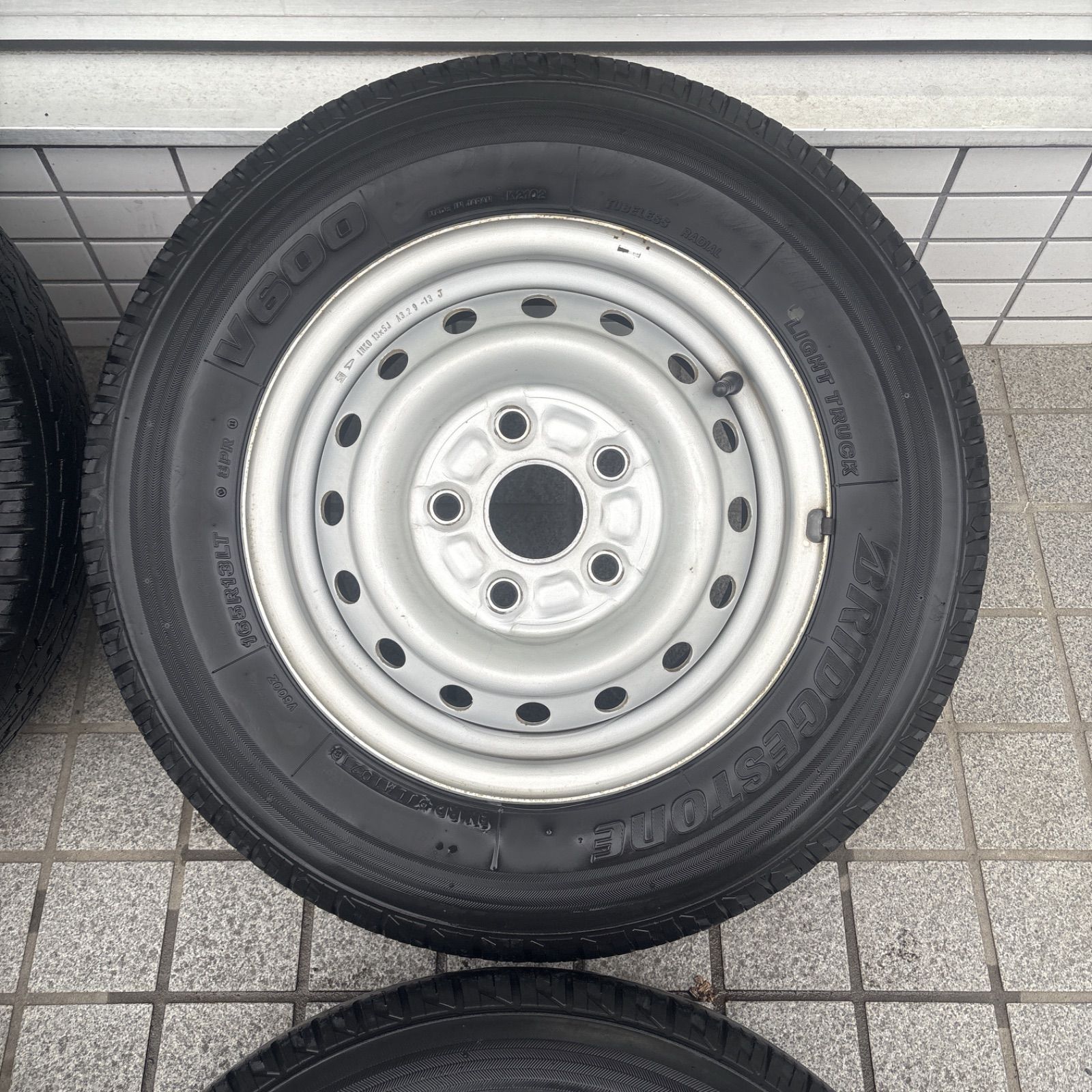 純正ホイールタイヤセット スチール