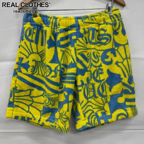 CHROME HEARTS|クロムハーツ THE 69 パイル地総柄ハーフパンツ|S