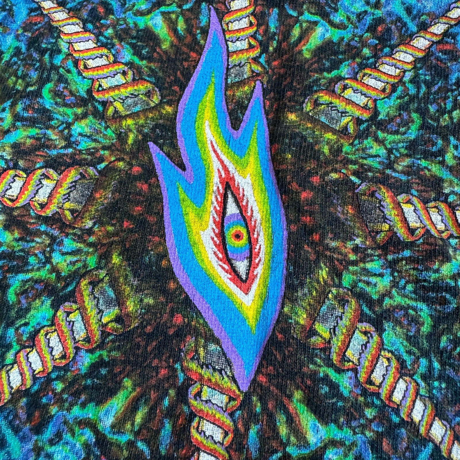00s Y2K TOOL Lateralus フラクタル Tシャツ Lサイズ トゥール