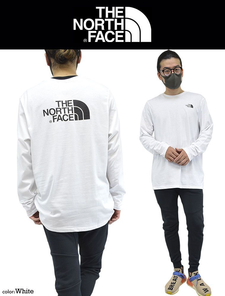 海外限定 THE NORTH FACE ノースフェイス L/S EASY TEE 国内発送