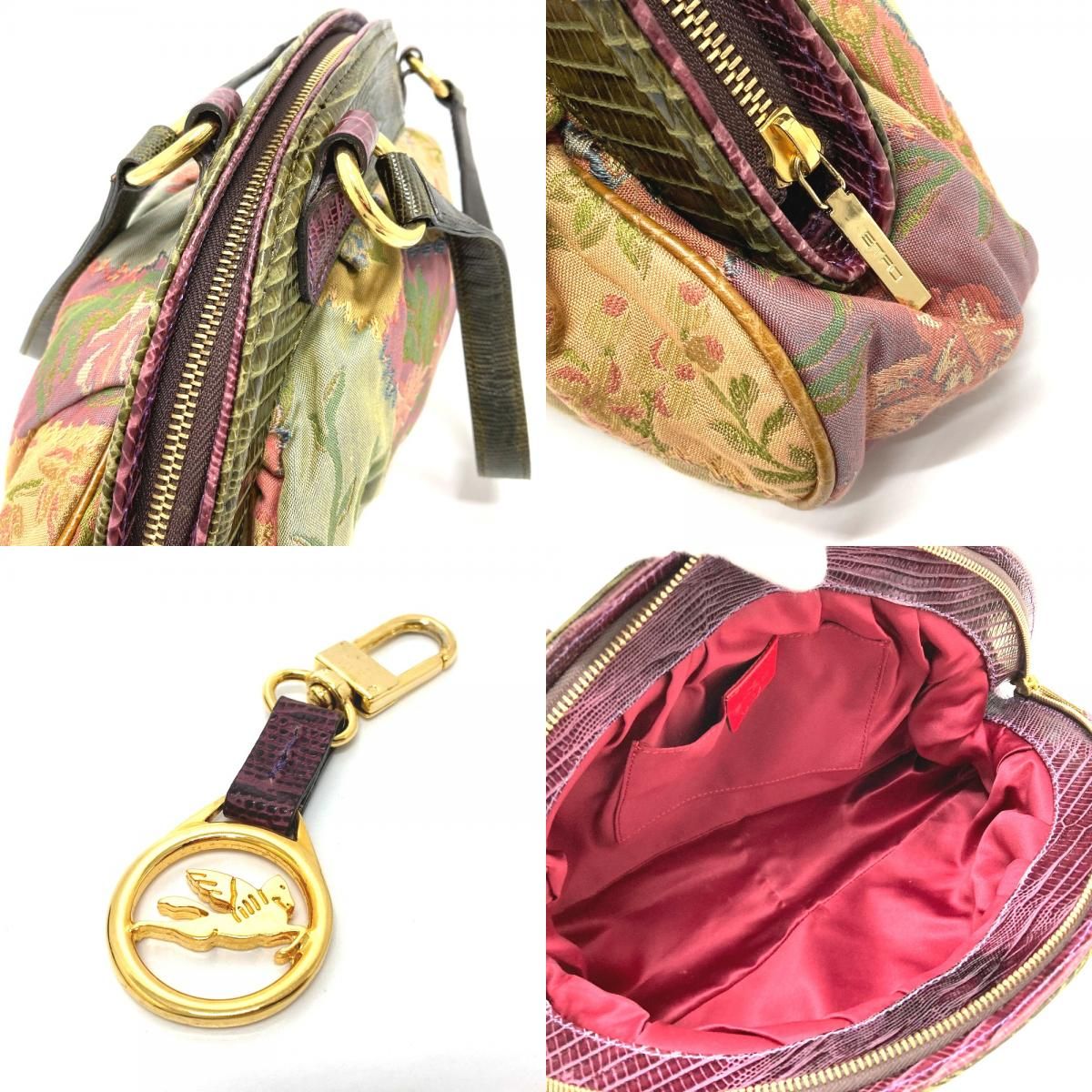 ETRO ショルダーバッグ 花柄刺繍 楽天市場】エトロ バッグ レディース ETRO 斜め掛けショルダーバッグ