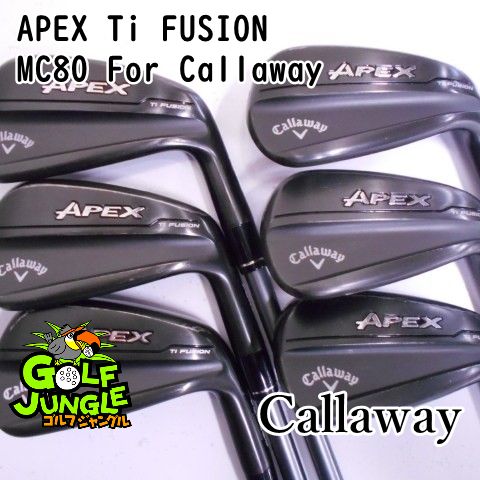 中古】アイアンセット キャロウェイ APEX Ti FUSION MC80 For Callaway