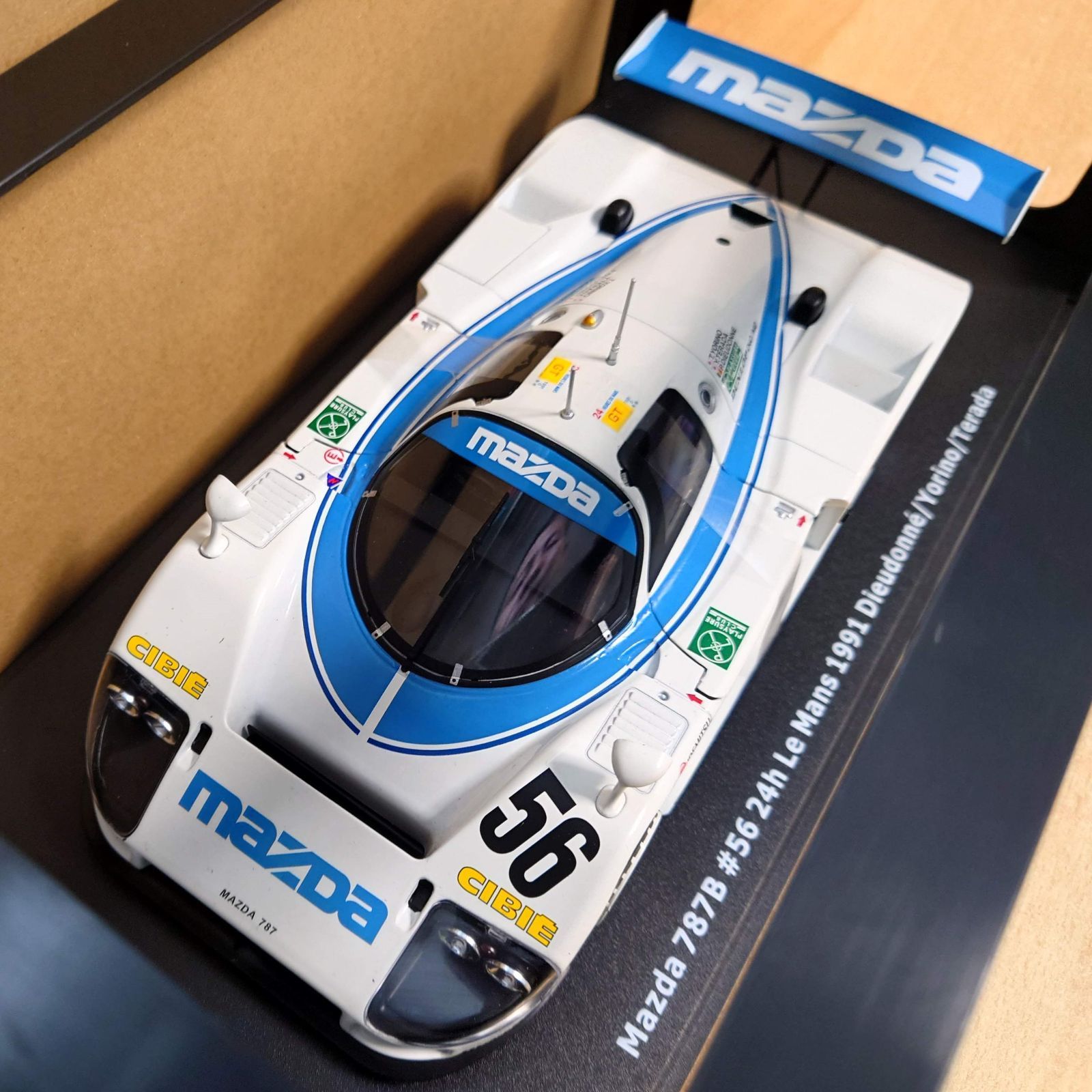 1/18 マツダ787B ル・マン 1991 #56 MAZDA 787B Le Mans Yorino/Terada