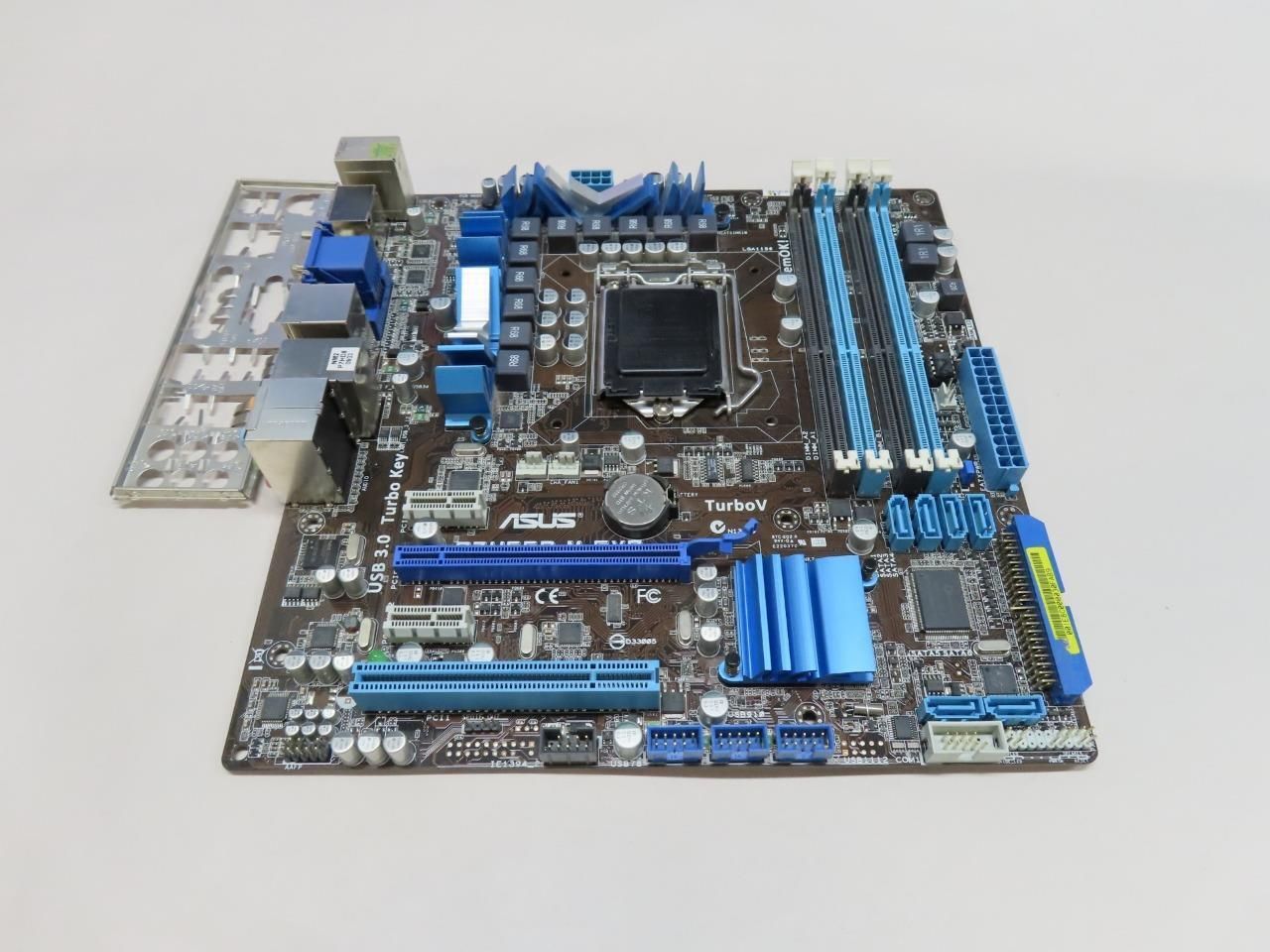ASUS P7H55D-M EVO マザーボード ソケット 1156 DDR3 インテル H55 I|O プレート付き