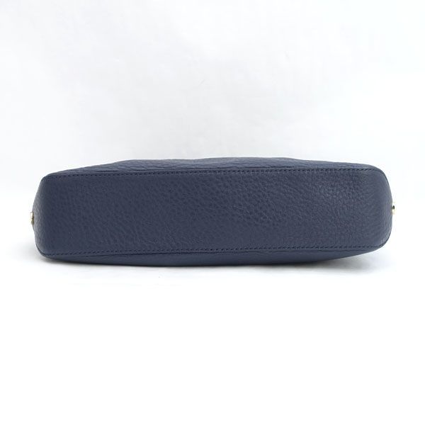 TIFFANY&Co. / ティファニー □ショルダーバッグ レザー 揉み革