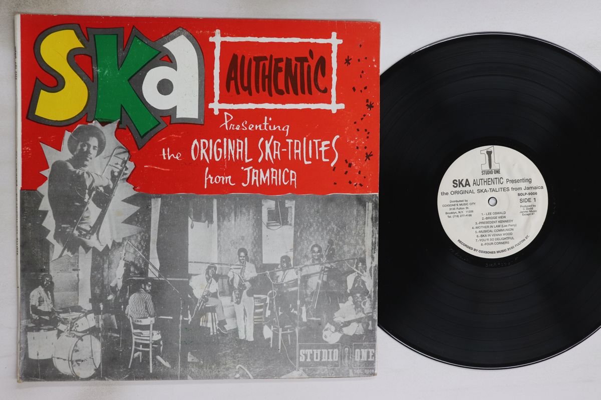 ジャマイカLP Original Ska-talites Ska Authentic Volume 2 SOL9006 
