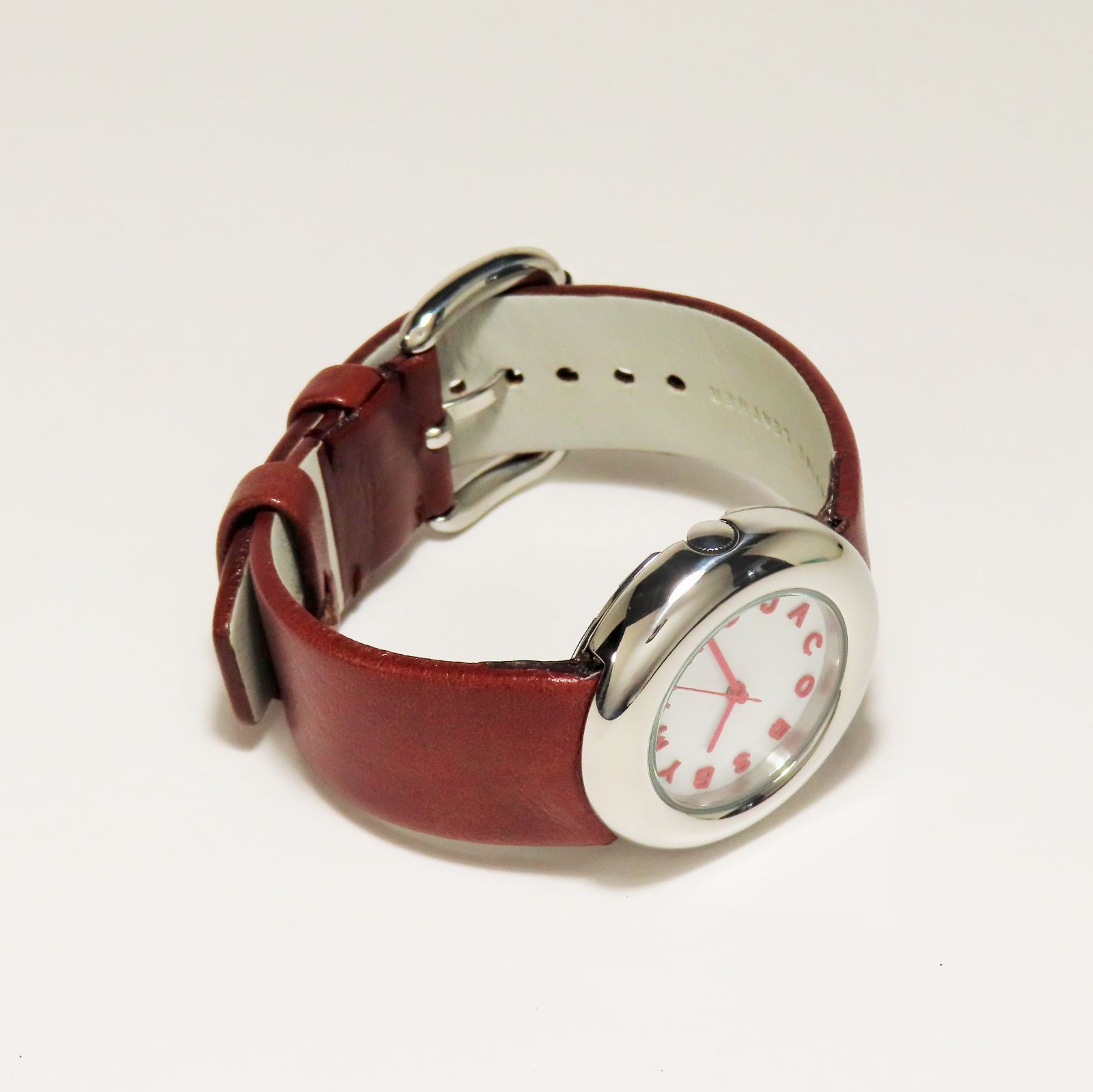 稼働品 美品 MARC BY MARC JACOBS マークバイマークジェイコブス レディース クオーツ 腕時計 箱