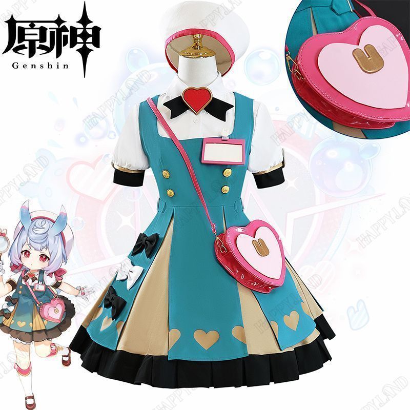 原神 FES シグウィン コスプレ衣装 原神 げんしん ヒロイン Sigewinne コスプレ衣装 コスチューム ハロウィ-A