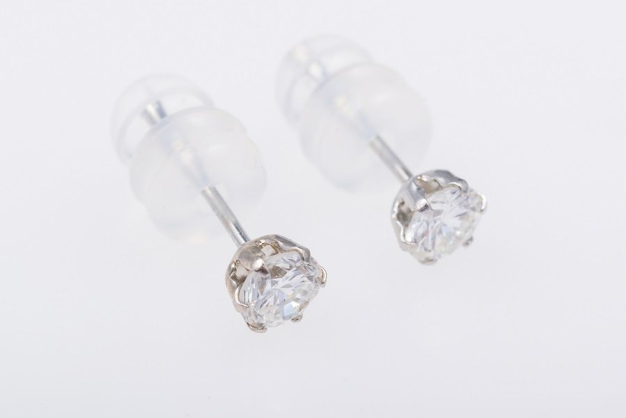 Pt900 ダイヤモンド ピアス 品番p20-498