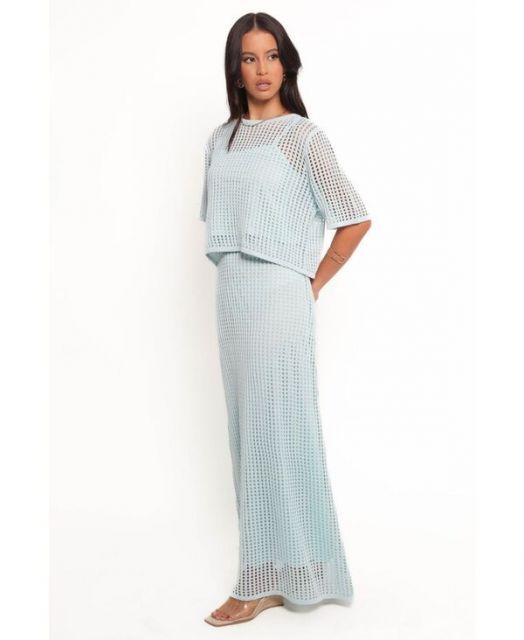 Petal and Pup レディース スカート ボトムス Women s Kinnie Knit Skirt Set Light blue