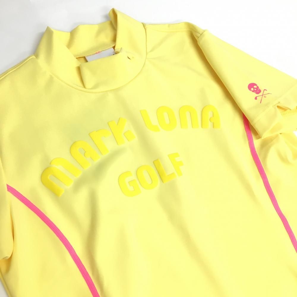 ☆SALE価格☆【新品】マークアンドロナ 半袖ハイネックシャツ イエロー