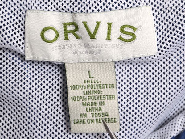 【お得なクーポン配布中!】 00s オービス ショート パンツ メンズ L 旧タグ 00年代 オールド ORVIS アウトドア スイム ショーツ 短パン 海パン 水陸両用 ワンポイント