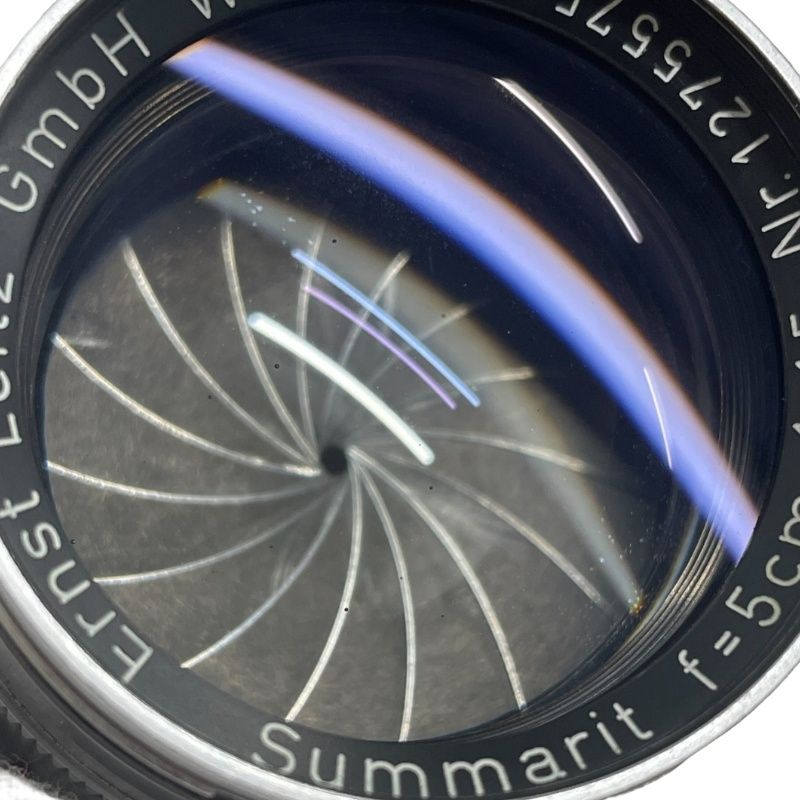ライカ Leica 単焦点レンズ summarit 5cm f1.5 シルバー Ernst Leitz