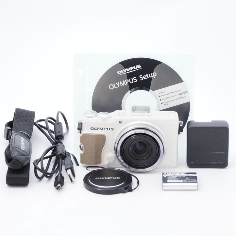 OLYMPUS オリンパス STYLUS XZ-2 ホワイト - メルカリ