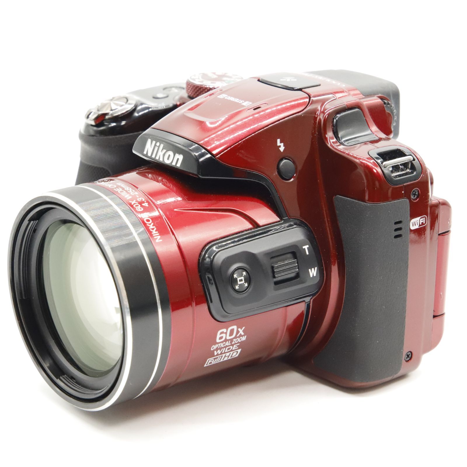Nikon ccolpix p610 red ニコン クールピックス P610 赤 ブラック