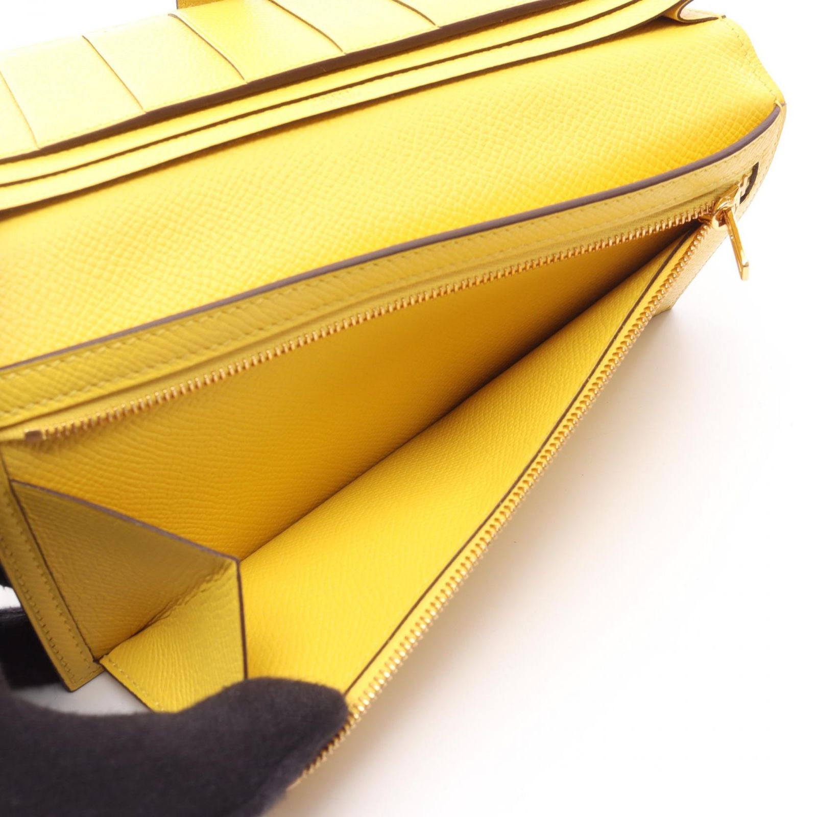 ★正規店購入 HERMES ベアン ロング ジョーヌナプル HERMES エルメス 長財布 ベアンスフレ ジョーヌアンブル