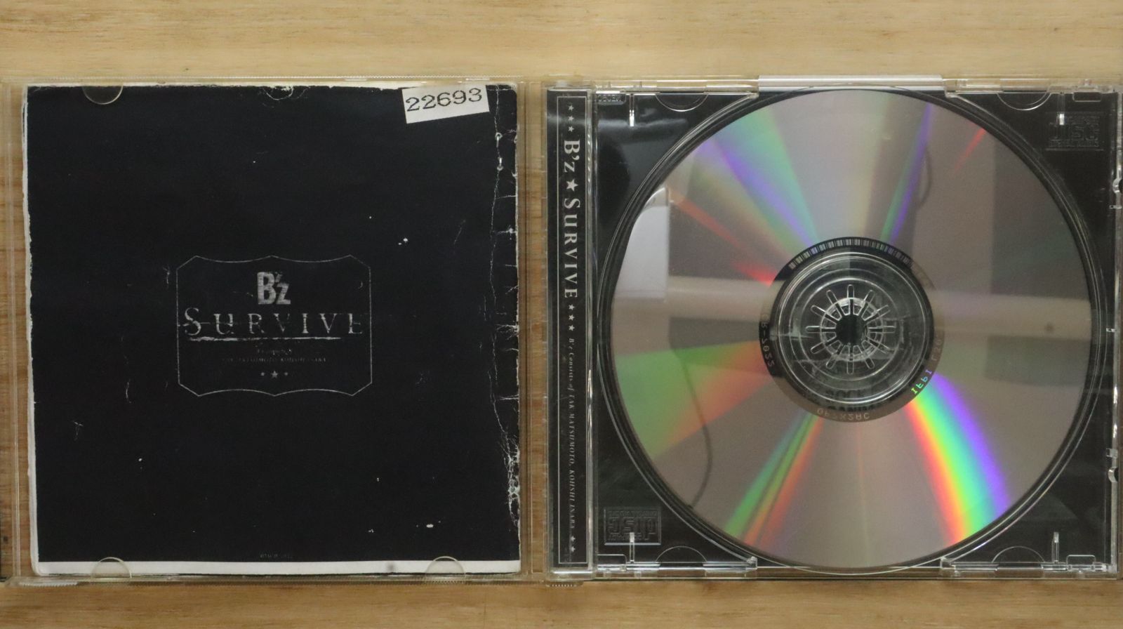 【中古】「非常に良い」［CD］1集 - Type B 国内盤CD☆ビーズ/B'z□ SURVIVE 【BMCR7022/4938068101017】X73172