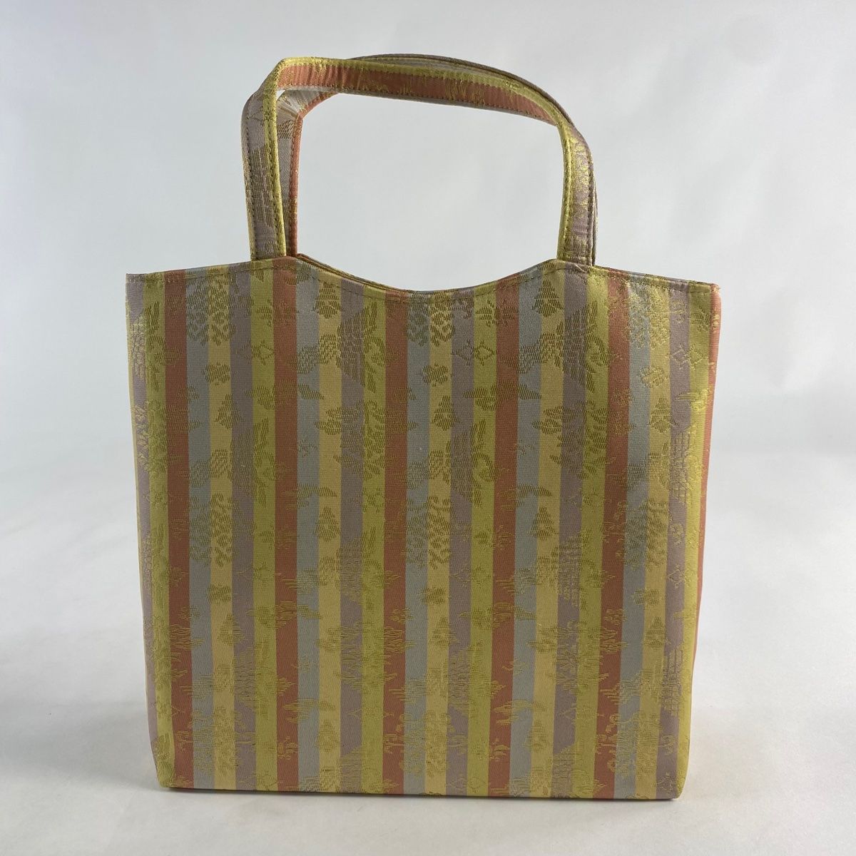 箱付き未開封新品】天平段分 和装バック(龍村美術織物) （花柄