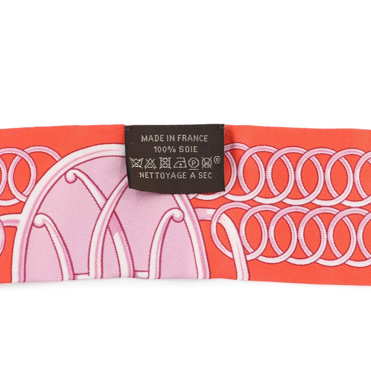 新品同様 エルメス HERMES ツイリー スカーフ シルク 100% Lift