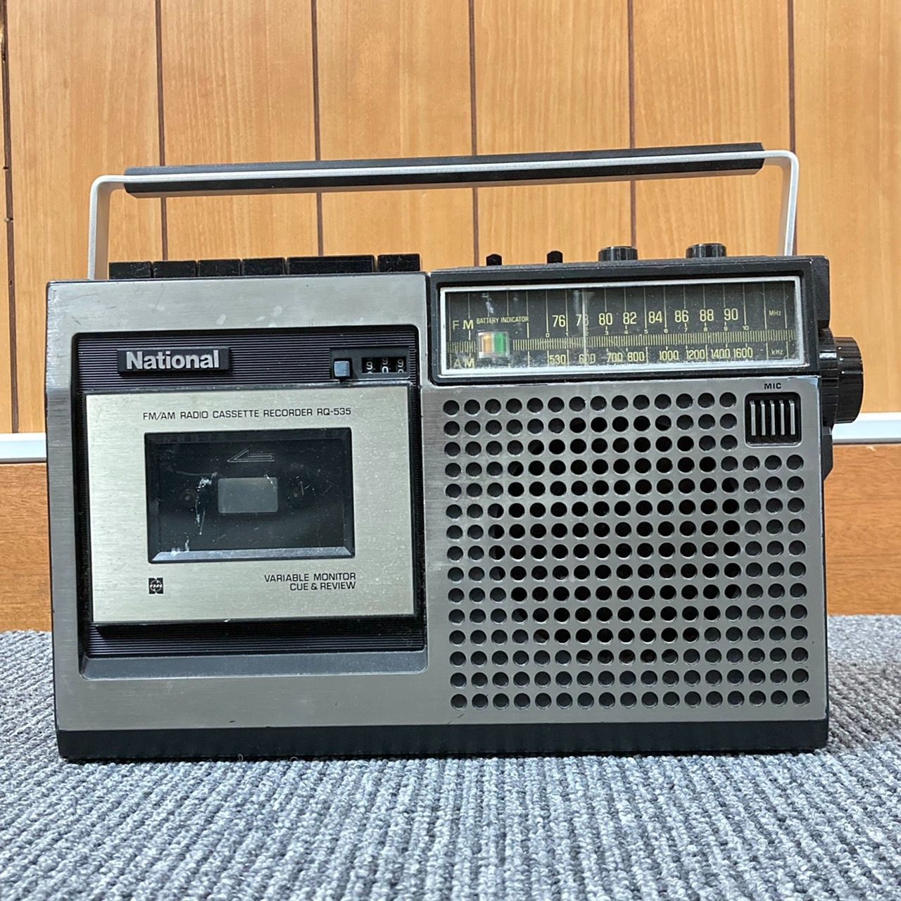 National(ナショナル) FM/AM ラジカセ RQ-535 ジャンク - メルカリ
