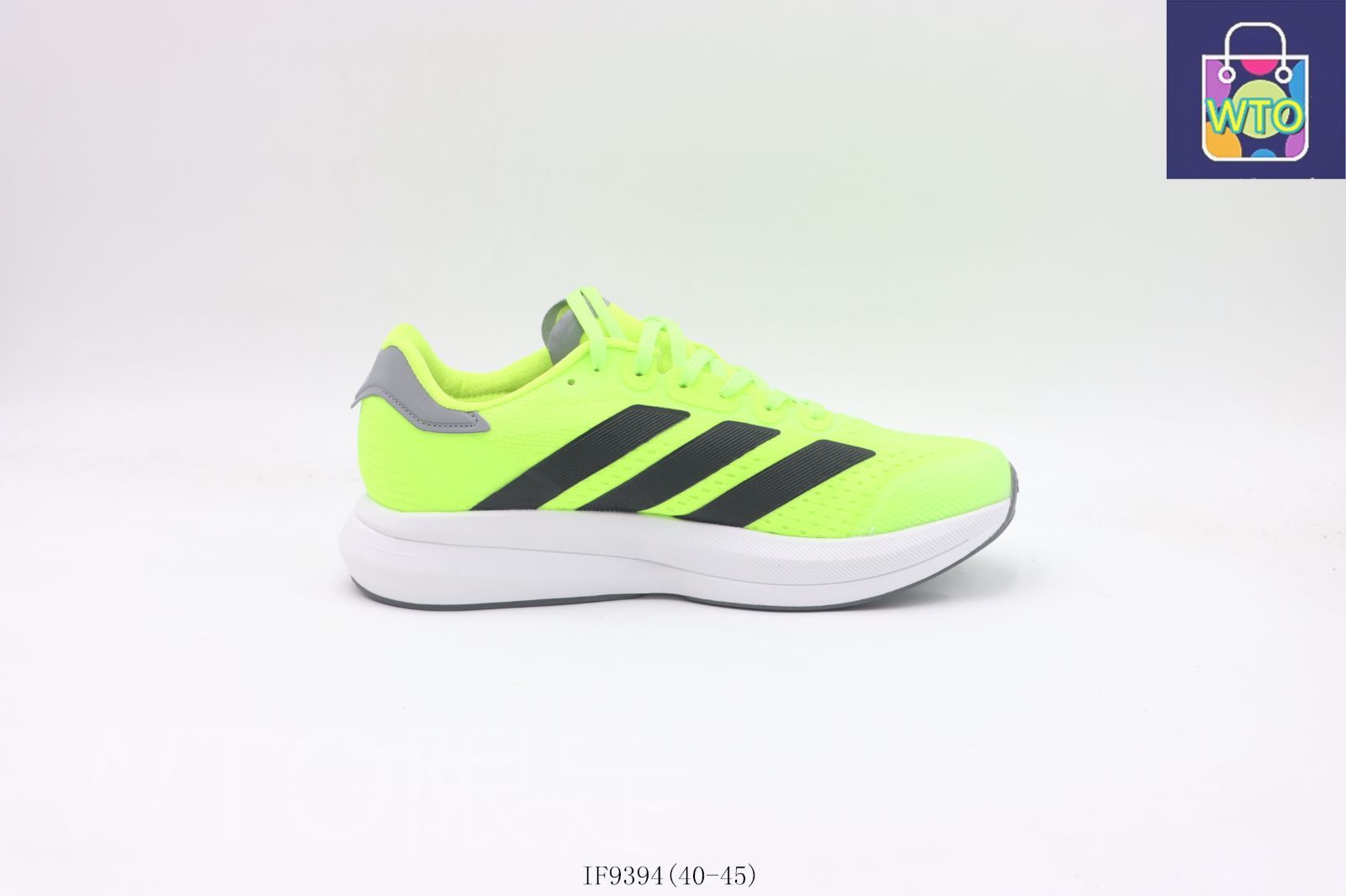 今日 Adidas アディダス ランニングシューズ フルオレッセントグリーン IF9394-WTO輸入2