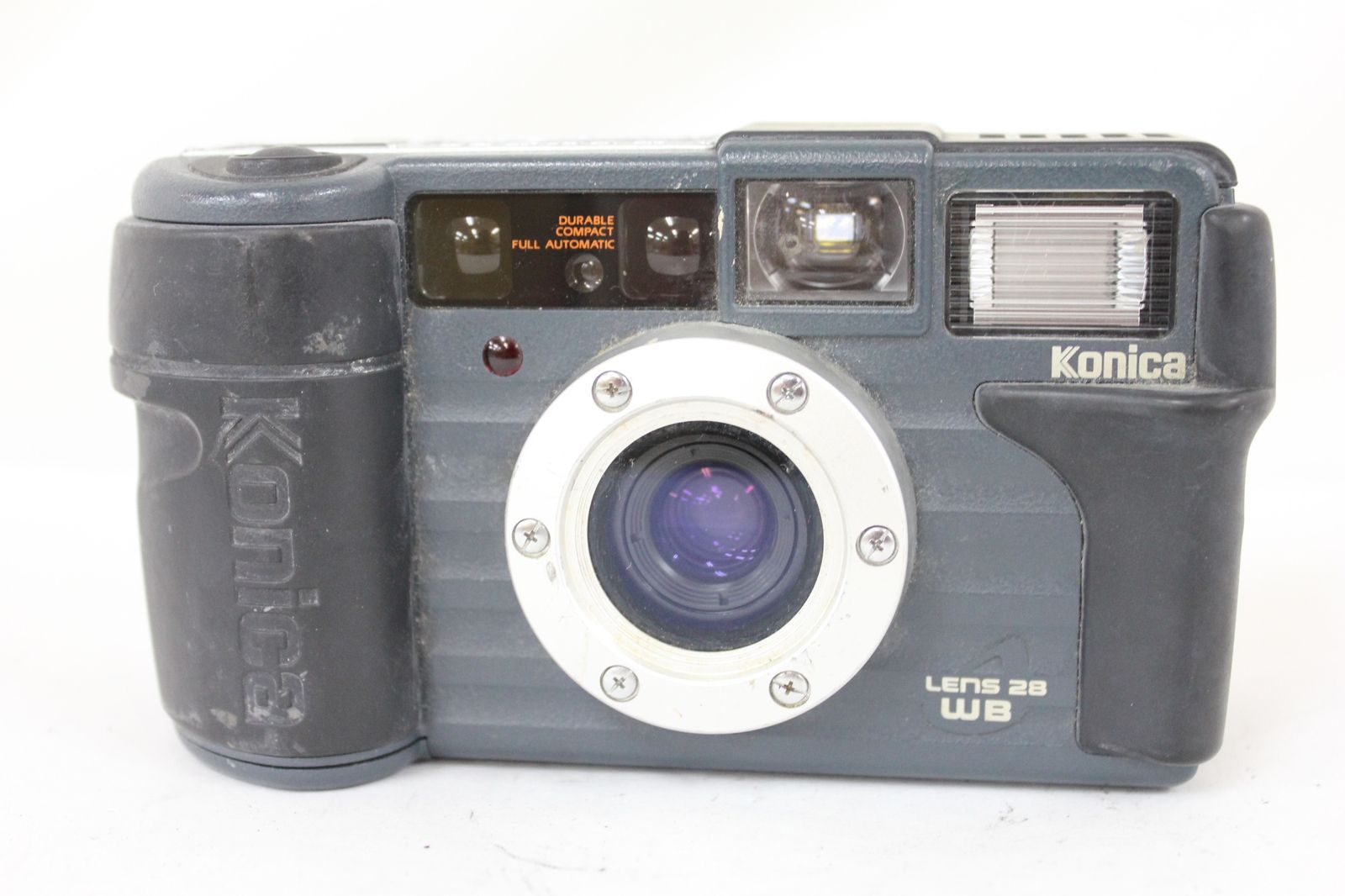 返品保証】 コニカ Konica 現場監督 28 WB Lens 28 小売業者