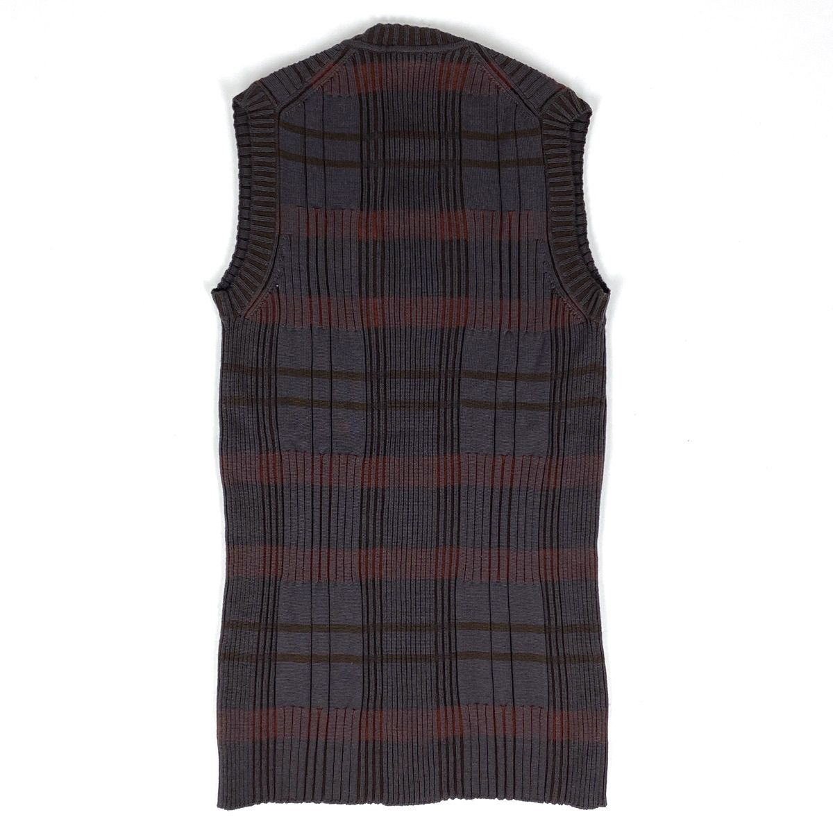 エルメス HERMES ノースリーブ カットソー ニット スターマーク トップス カットソー 毛 ブラウン レディース