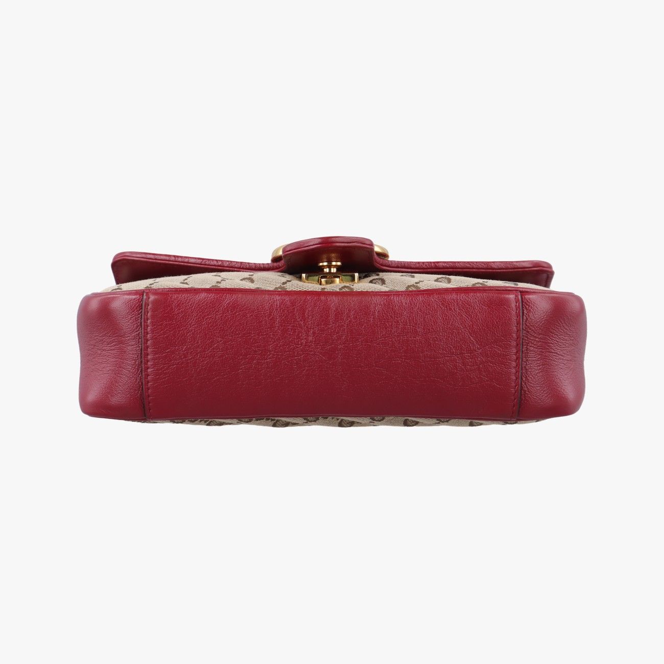 グッチGucciGGマーモントベージュ×レッド×マルチカラーキャンバス×レザー446744D031692815