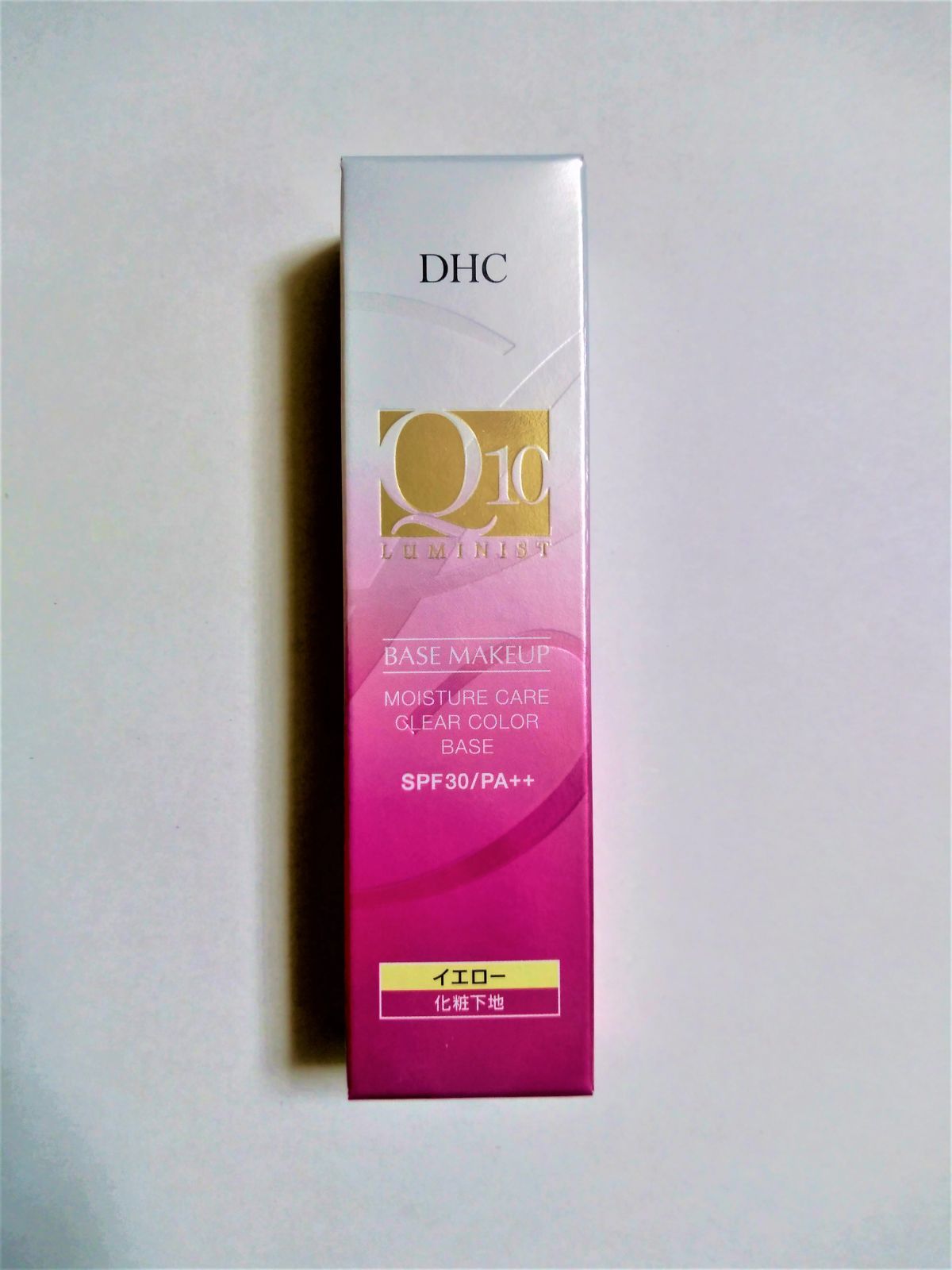 DHC Q10 モイスチュアケア クリアカラーベース ピンク 30g - 化粧下地