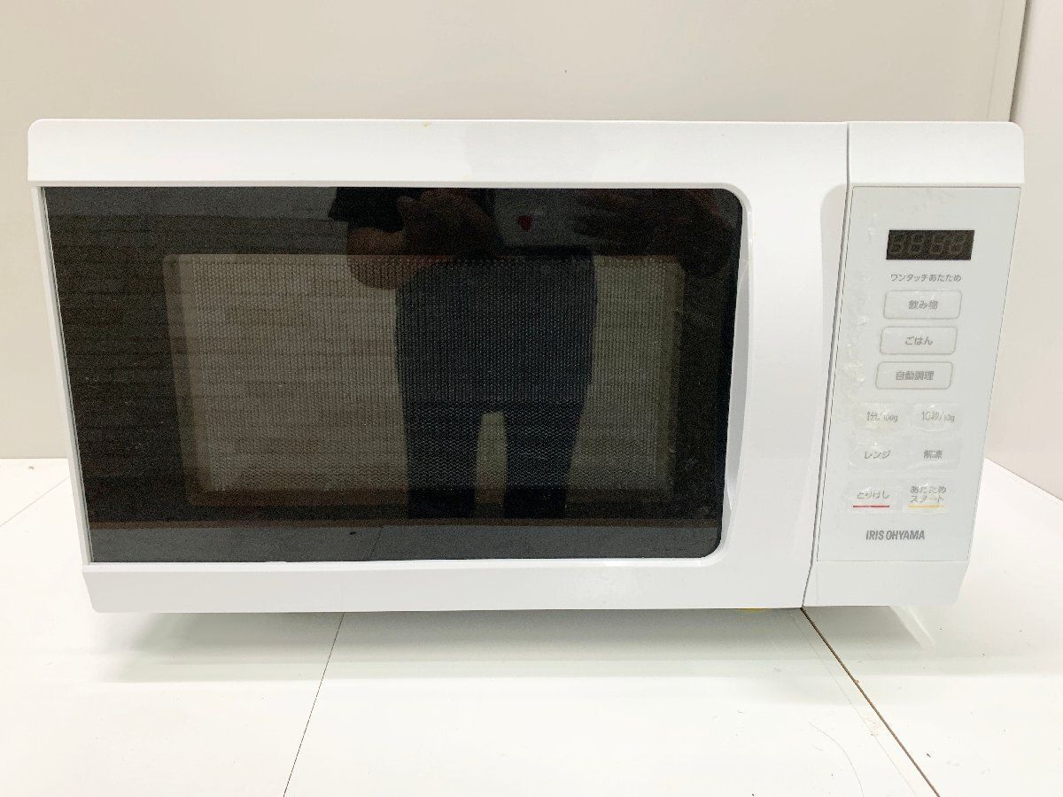 ◆IRIS OHYAMA アイリスオーヤマ 単機能レンジ 18L 電子レンジ IMB-F186-W 製 通電 済み フラットテーブル 他1114 WWW_KANDAIZUMI_COM