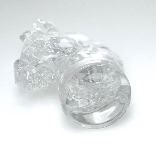 SAINT LOUIS サンルイ シュバル チェス駒 置物 クリスタルガラス